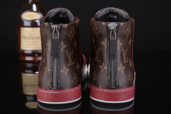 LV High-Top Fashion Men Shoes--034